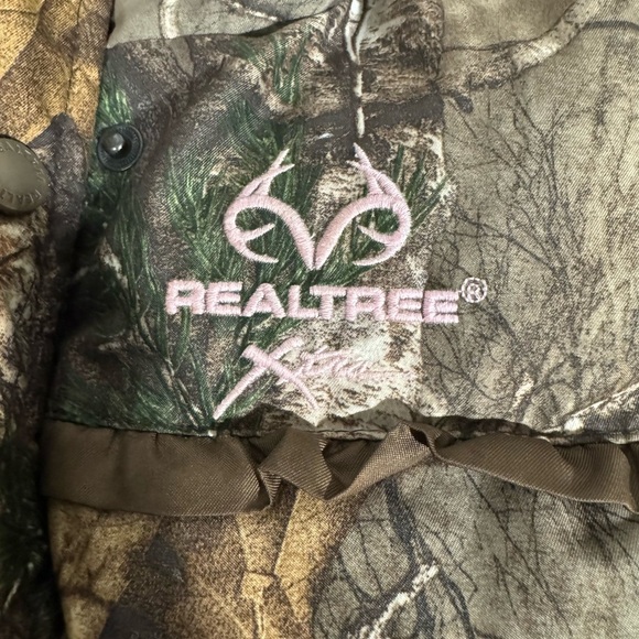 RealTree Camouflage Puffer Vest Girls Size Small (6-7) hunting camo - Picture 6 of 8